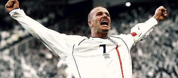 Classic David Beckham Football Shirt 